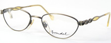 Vintage Brendel 8572 4 Antique Bronze UNIQUE RARE EYEGLASSES GLASSES 52-18-140mm