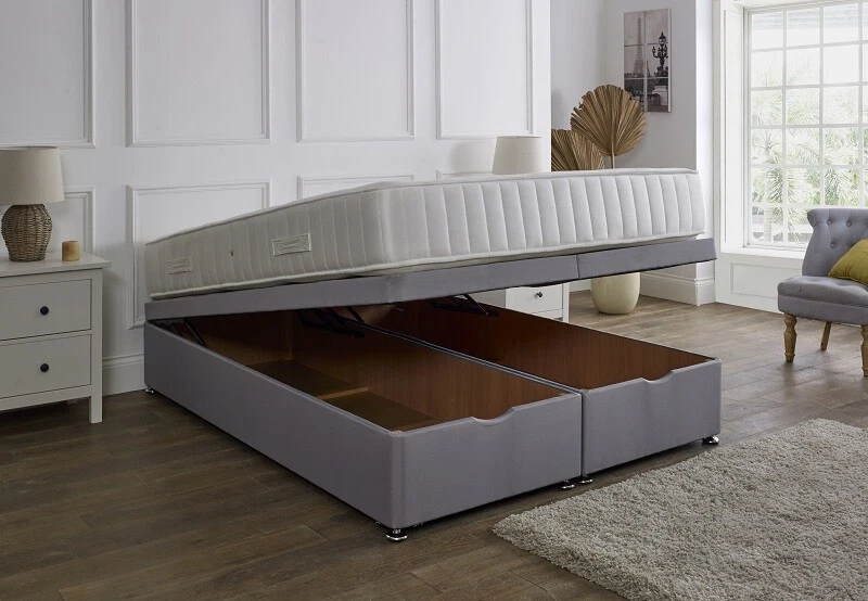 OTTOMAN STORAGE FABRIC SIDE OR END LIFT OR NO STORAGE OPTIONS 