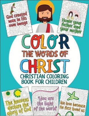 Kids_For_Christ Color the Words of Christ (Taschenbuch)