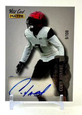 2022 Coby Bryant RC Auto Wild Card Matte #MBA 9/100