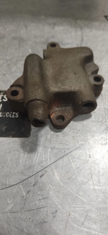 CUERPO BOMBA ACEITE HARLEY FLATHEAD ORIGINAL 1937-1940 1952-1973 74 80 U UL 45 WL WR Foto 2 de 4
