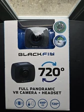 Brand New Sealed!BLACKFIN 720 Full Panoramic VR Camera and Headset