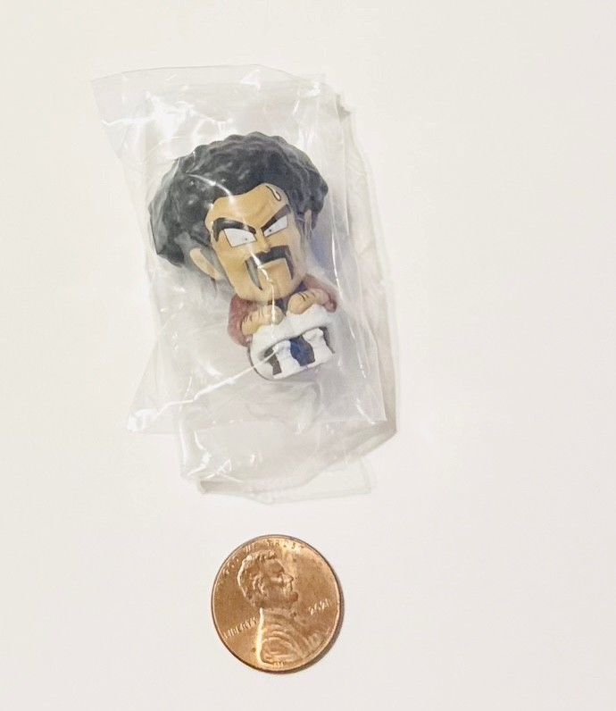 未開封 CURE THORN BALL-MAN 1stフルカラー ソフビ　激レア Mr. Satan Dragon Ball Z Mini Small Figure Machibouke Authentic
