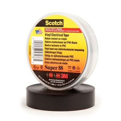 3M Deutschland PVC Elektro-Isolierband ScotchSuper88 19x20 Klebebänder PVC