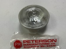 Peterson 415 4 Round Clear Lens Back-up Light Lamp Made In Usa
