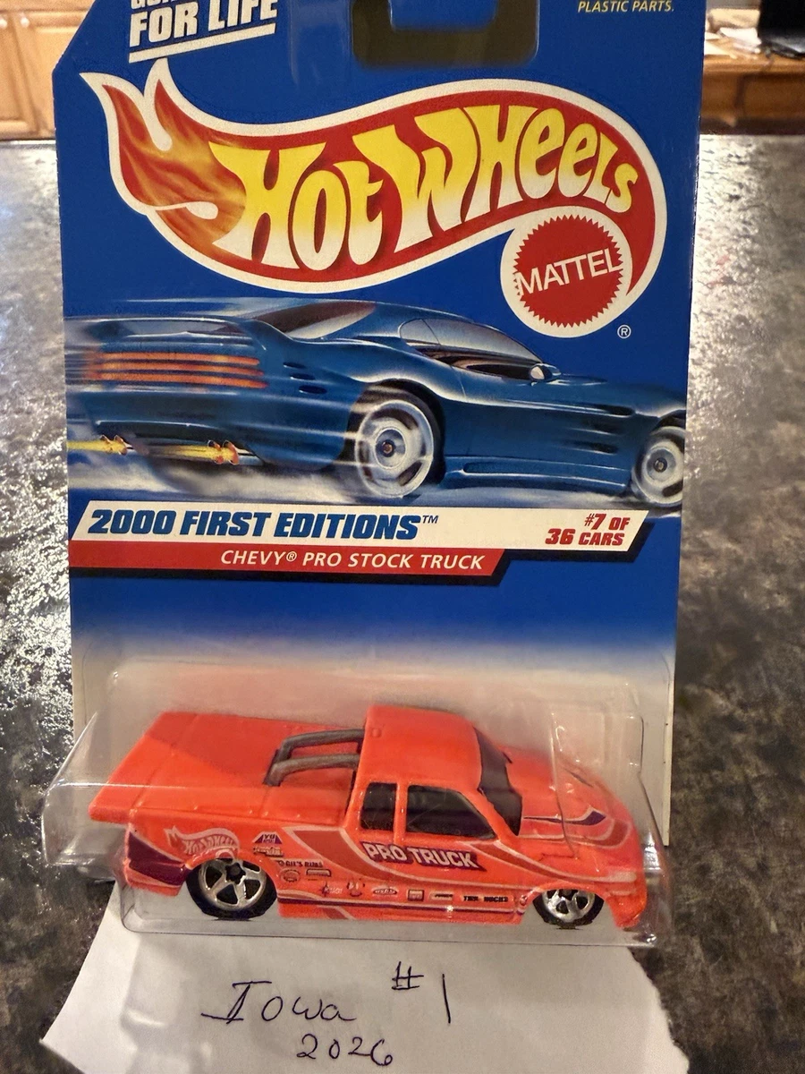 Hot Wheels First Editions 2000 Vehicle Year Vintage Manufacture