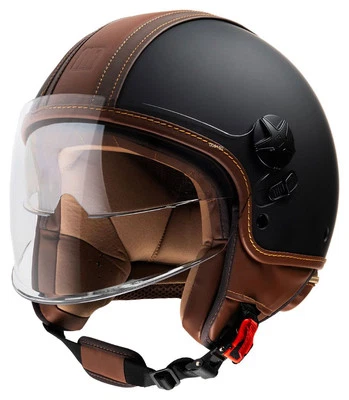 Casco Jet Motocubo TOP CUBE Matt Black