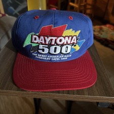 Vintage 90s CFS Daytona 500 The Great American Race Feb 14th 1999 Snapback Hat