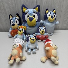 Bluey Friends Stuffed Plush Lot of 8 Size's 7"-16"