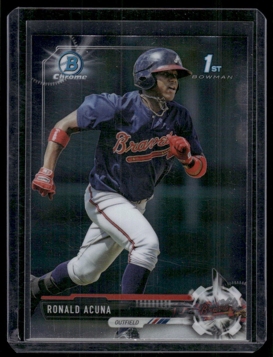 2017 Bowman Chrome Ronald Acuna