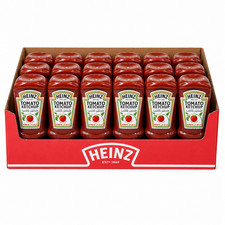 Heinz Tomato Ketchup Bottles 250grm - Pack of 18