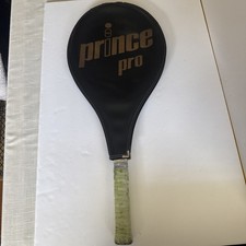 Prince Precision Graphite Series 90 Tennis Racket 4 5/8 Leather Grip W/Cover