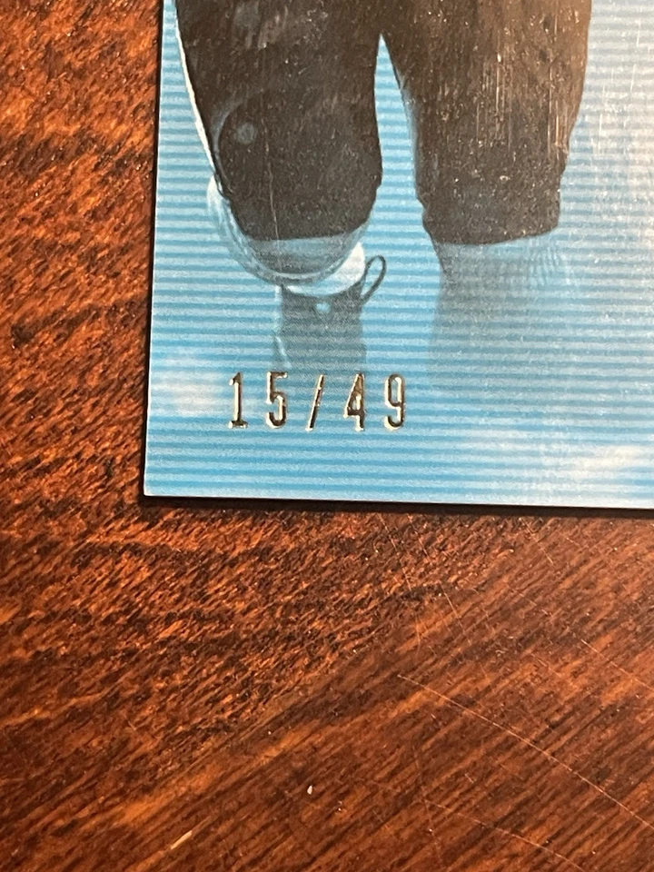 2017 Panini Contenders Optic Rookie of the Year Red /49 Christian McCaffrey Rc - Image 3 of 3