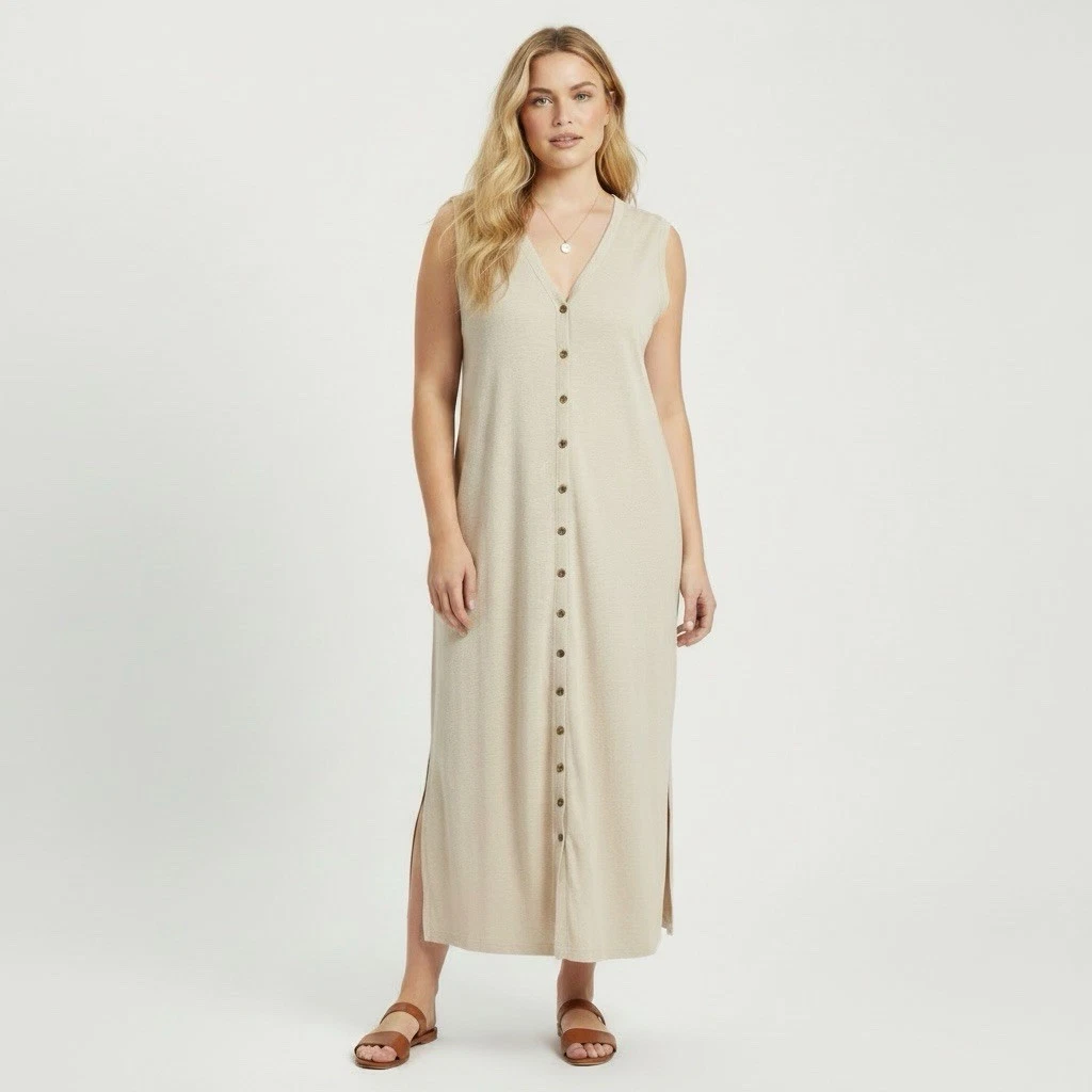 knee length dresses for ladies Jones New York Short Sleeve Linen-Blend Swing Dress  Bluefly
