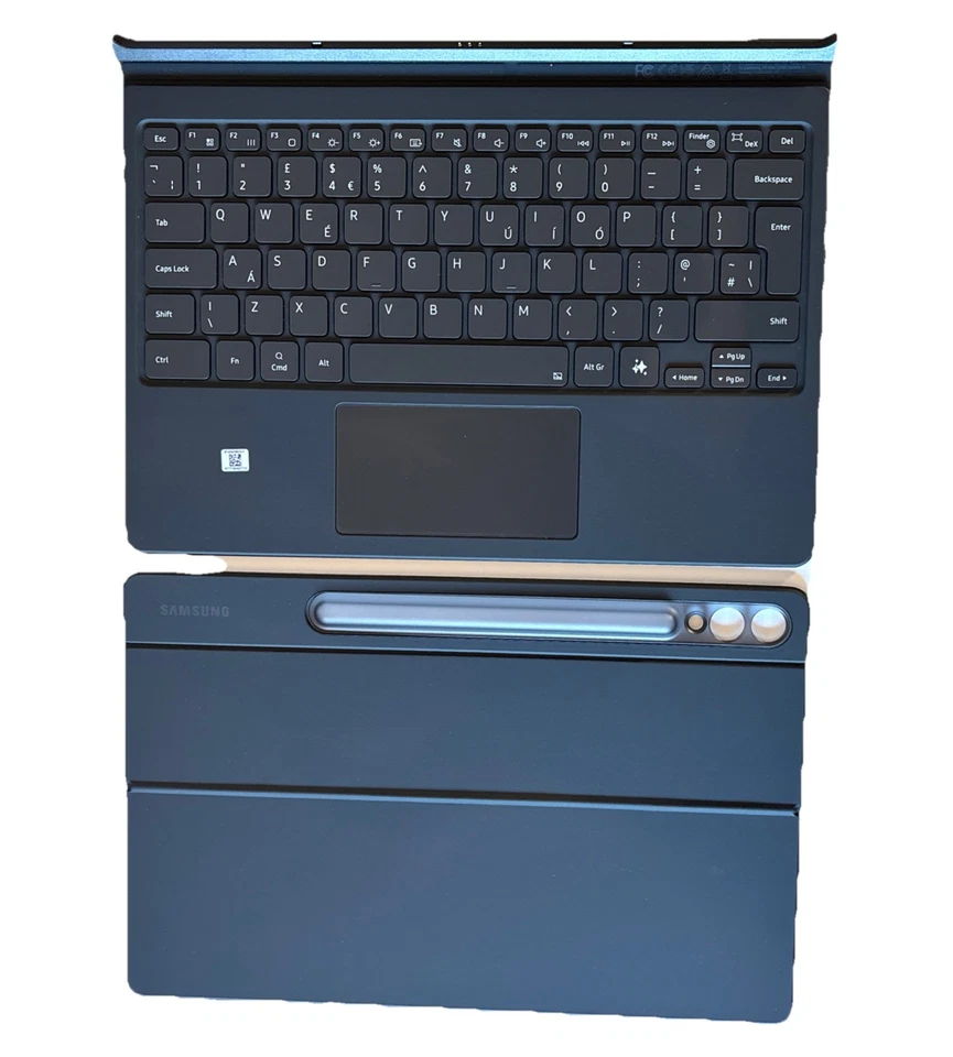 Samsung Galaxy Tab S10+ S9+ S9 FE+ AI Key Book Cover Keyboard Case with Trackpad - Image 4 of 4