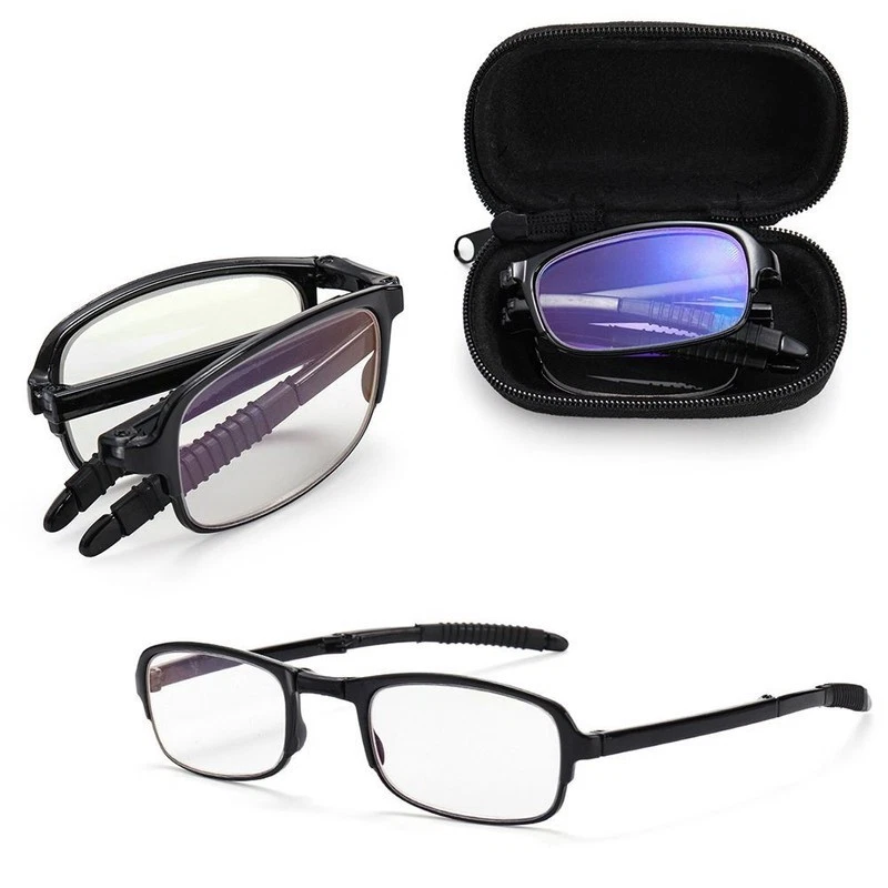 Occhiali Da Lettura Pieghevoli Eye-Tech, 9 Gradazioni (+1.0 A +3.0), Custodia Magnetica, Design Elegante, 8 Colori
