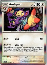 Ambipom 079/094 Rare Phantasmal Flames Pokemon Holo Near Mint