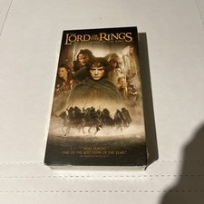 The Lord of the Rings The Fellowship of the Ring VHS 2002 BRAND NEW SEALED