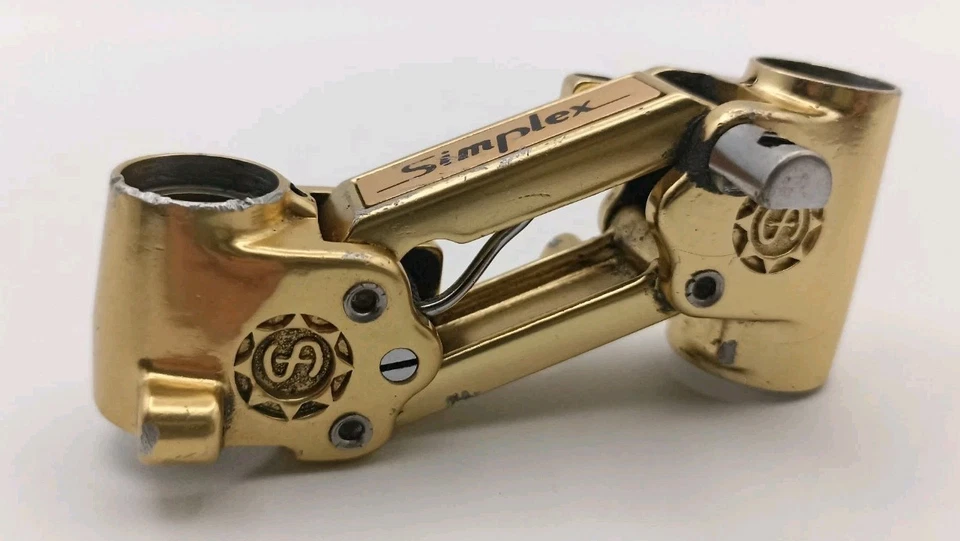 Body Simplex Super LJ 5000 Anodised Gold Corps Derailleur Arriere Vélo Vintage - Bild 2 von 4