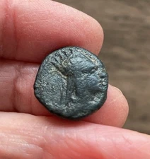 TIGRANES II OF ARMENIA (83-69 B.C). BRONZE COIN. RARE.