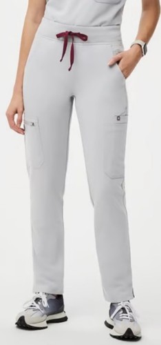 FIGS Yola Skinny Scrub Pants TW2000P Cement Gray #1367 Women’s Small Petite