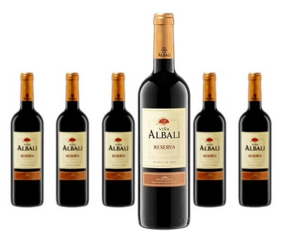 6 x Vina Albali Reserva Valdepenas D.O. Felix Solis   2019