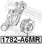 RADNABE 1782-A6MR FÜR AUDI A6C6 CALA 3.2L BDW 2.4L AUK/BKH 3.1L BPP/CANB 2.7L - Bild 3 von 9