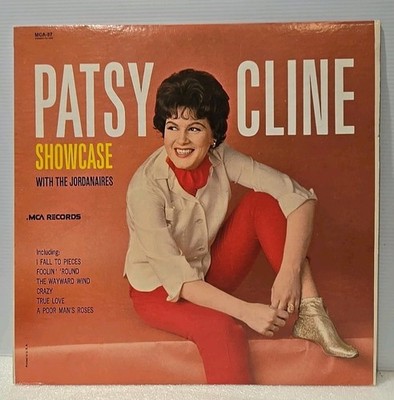 Patsy Cline  Showcase With The Jordanaires  MCA-87   Folk, Country  EXCELLENT