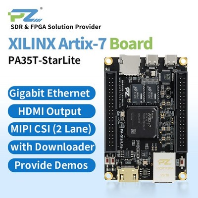 Puzhi FPGA Artix-7 PA35T-StarLite Development Board 1 HDMI Output User Friendly