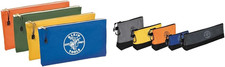 Versatile 4-Pack Canvas Zipper Bags  5-Piece Tool Pouch Set with Carabiners