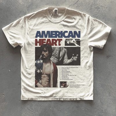 Benson Boone American Heart Album Merch T-Shirt Music Tour Tee S-5XL
