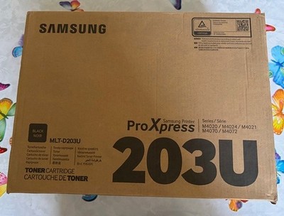 Original Samsung Pro Exp 203U MLT-D203U Original Schwarz Tonerkassette 20k Seiten