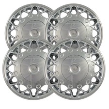 15 Silver Bolt On Wheel Covers For 1997-2005 Buick Century