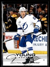 2025-26 Upper Deck Series 1 Young Guns #208 Jack Finley Rookie RC