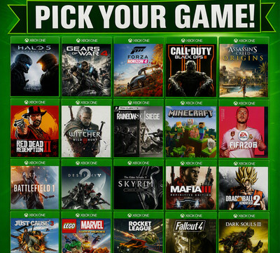 Xbox One Games Used and tested