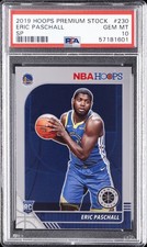 2019 PANINI HOOPS PREMIUM STOCK SP #230 ERIC PASCHALL PSA 10