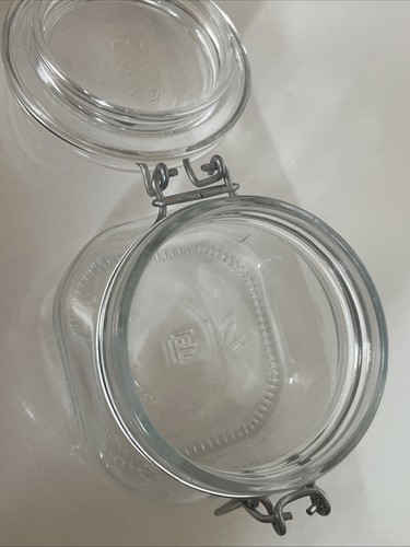 1 Fido Bormioli Rocco 1/2 L Swing Top Glass Canning Jar Kitchen Storage Italy - Picture 6 of 6