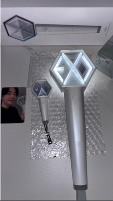 EXO OFFICIAL FAN LIGHT LIGHTSTICK VER 3.0 Fanlight MD Authentic