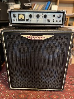 Ashdown Evo II 500 Bass Amplifier Head and ABM 410T Cabinet Stack Amplifier