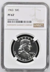 1963 PF67 Franklin Half Dollar NGC