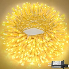 New 100FT 300 LED String Lights Outdoor Connectable Christmas Indoor Waterproof