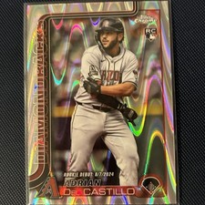 Topps 2025 Chrome Adrian Del Castillo Rookie Debut #USC92 Rookie