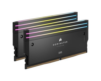 DOMINATOR TITANIUM RGB DDR5 6000MT/s 64GB CL32 2x32GB