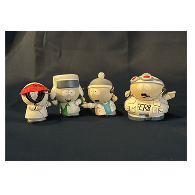 Vintage 2006  Fingerbang  Mezco 1.5  Figure Kenny, Cartman, Stan, Kyle Boy Band