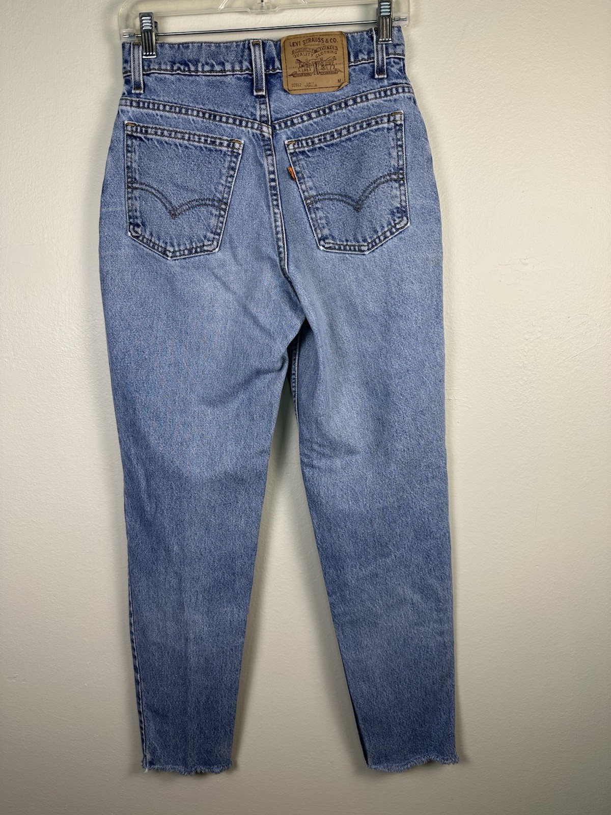 VTG Levi's 512 Jeans Womens 9 High Rise Slim Tapered Made in USA 90s thumbnail 2