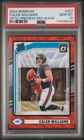 2024 PANINI DONRUSS OPTIC PREVIEW-RED WAVE #327 CALEB WILLIAMS PSA 10