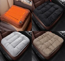 USB Car Heated Seat Cover Cushion Warmer Heating Pad Cover Mat Home Office Chair