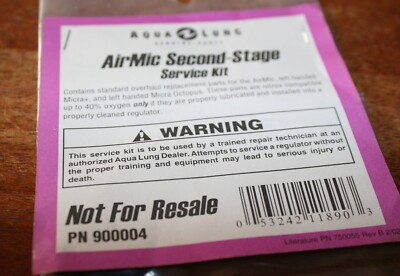 Aqualung service kit. AirMic  No longer made  NLA