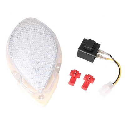 Clear LED Rear LED Taillight Turn Signals For Yamaha Roadstar 2004-2008
