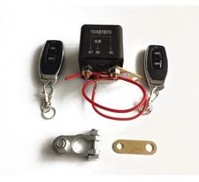 Car Battery Disconnect Switch Isolator On Off Kill Master Wireless Dual Remote